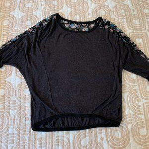 Oversize Floral Quarter sleeve Top 💐